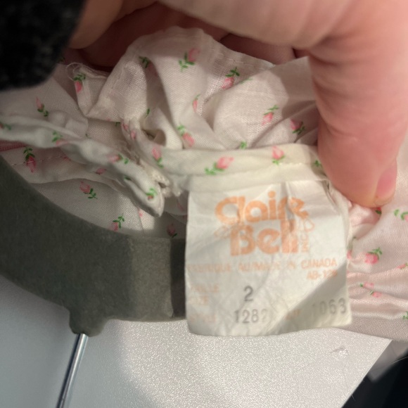 Vintage Claire Bell dress/peplum Size 2 - Picture 8 of 8